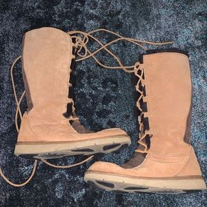 Lace Up UGG boots
